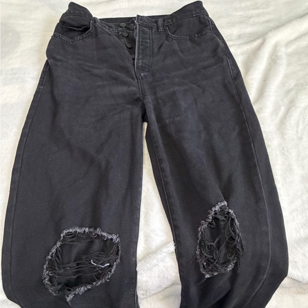 Old Navy Women's High Rise Jeans - Black